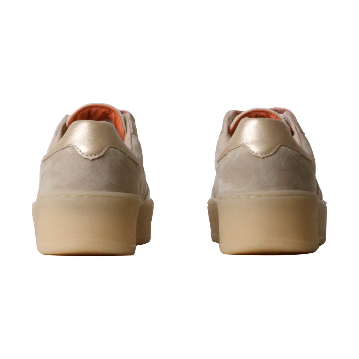 Basket Cuir beige, VICTORIA