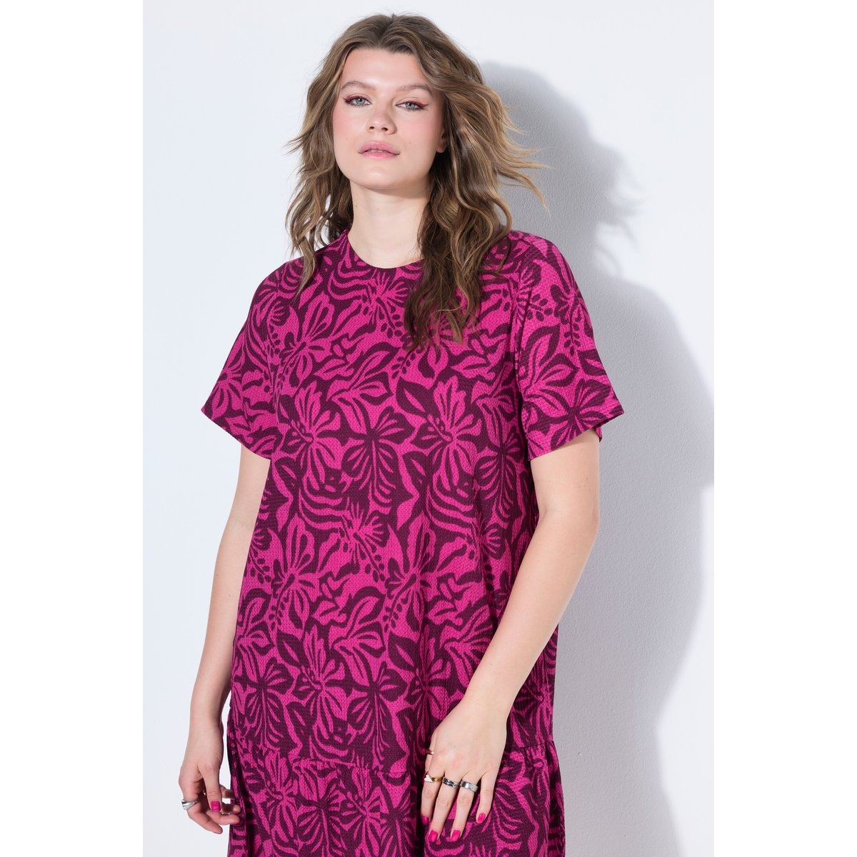 Robe évasée, imprimé floral baie d'été, STUDIO UNTOLD