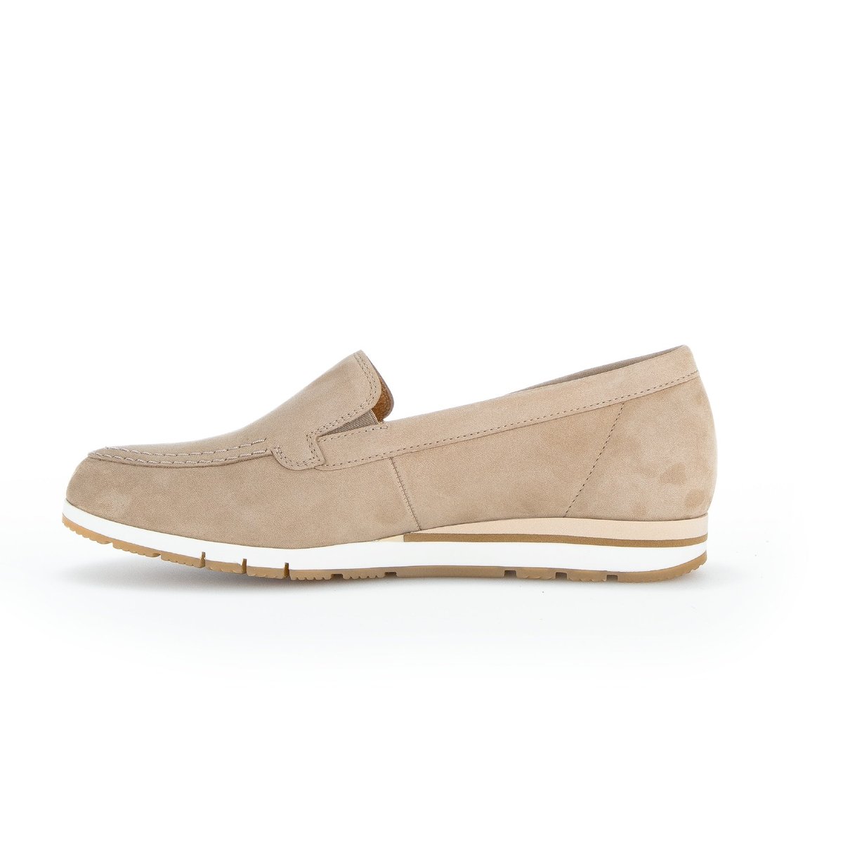 Ballerines en  à talon compensé beige, GABOR