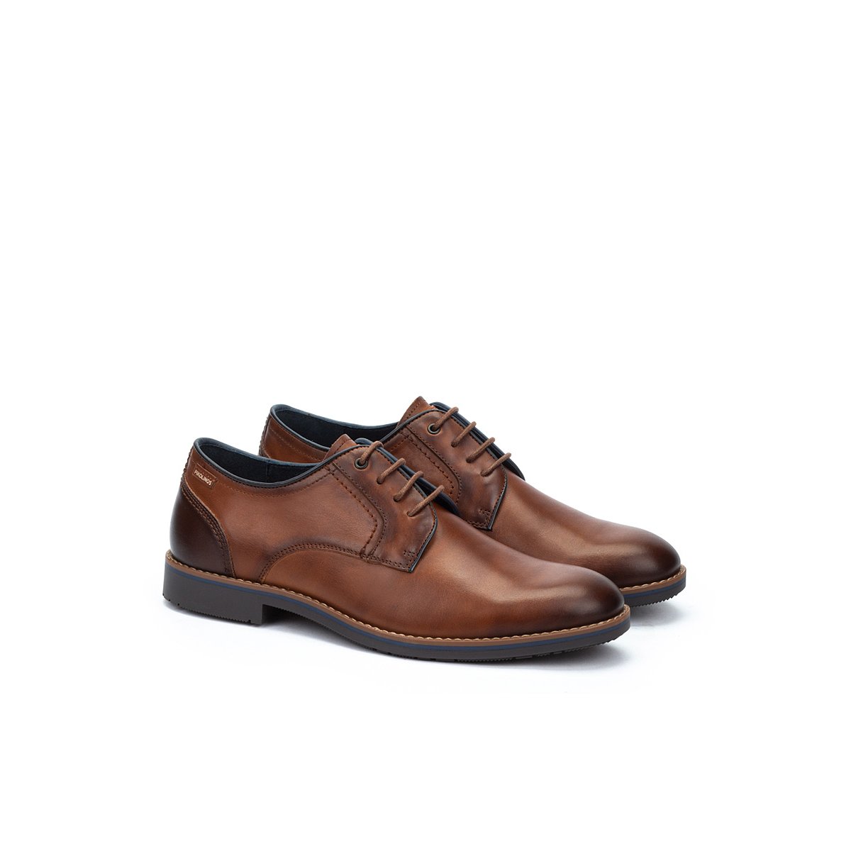 Chaussures à lacets cuir Leon cuero, PIKOLINOS