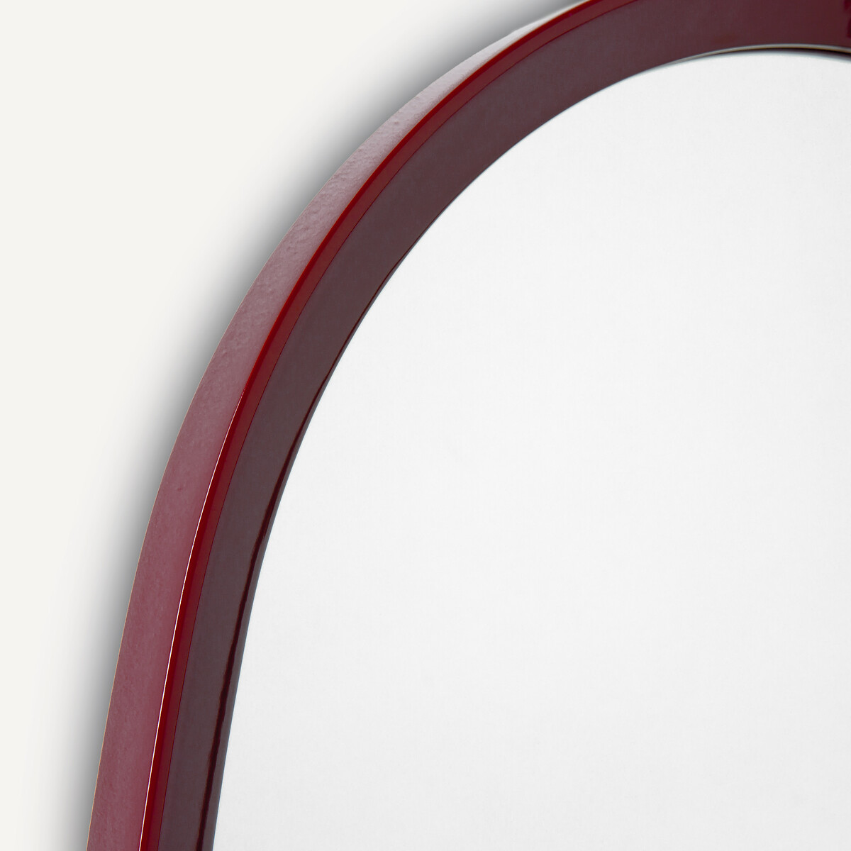 Orion Organic Lacquered Mirror, Height 80cm burgundy, AM.PM