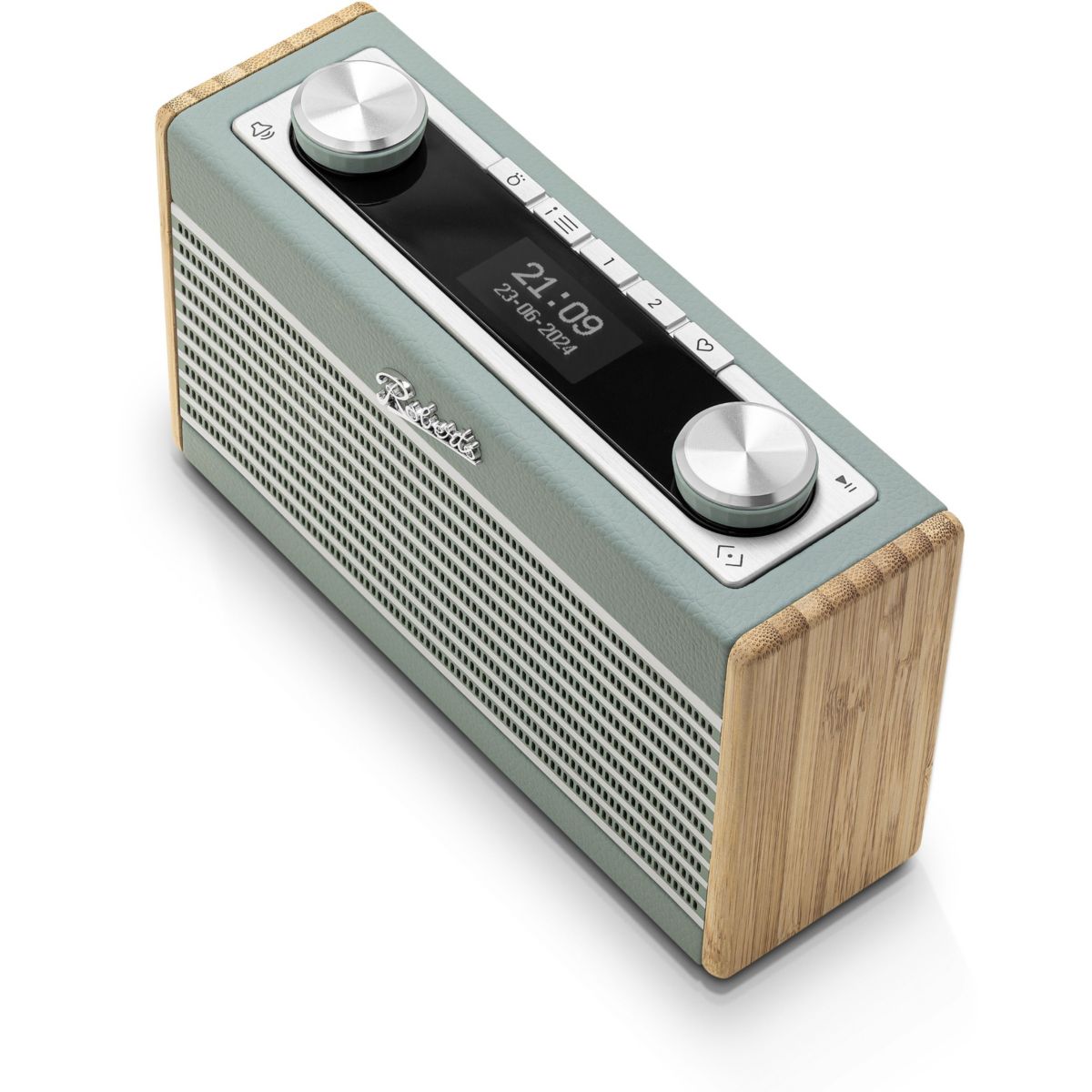 Radio DAB RAMBLER UNO BLEU CIEL couleur unique, ROBERTS