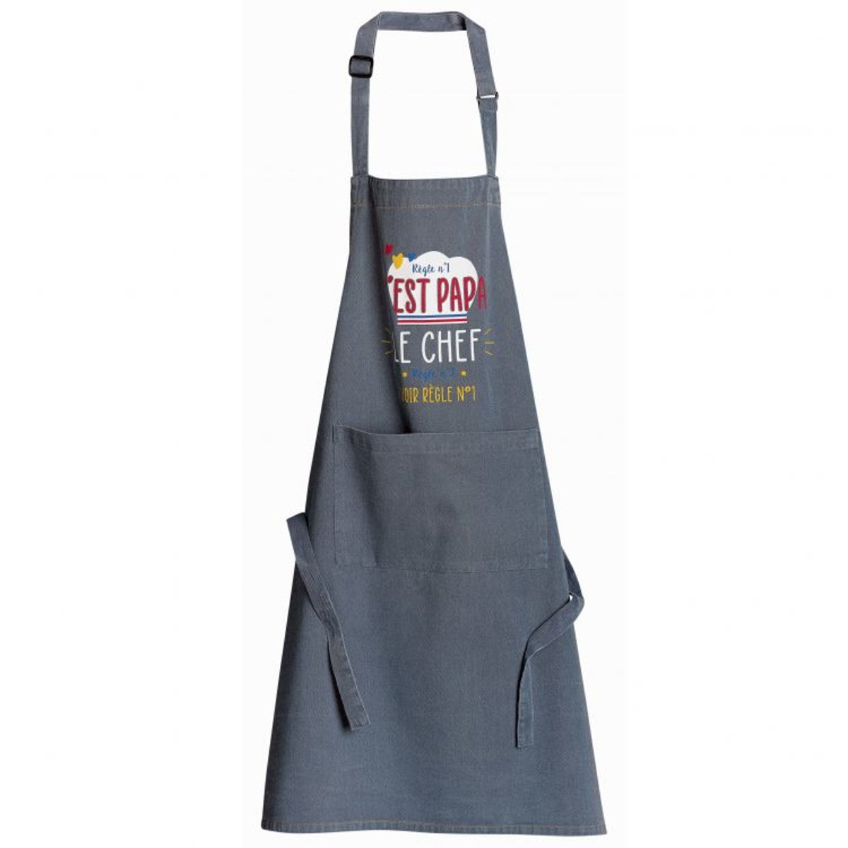 Tablier de cuisine Chef Papa jeans, WINKLER