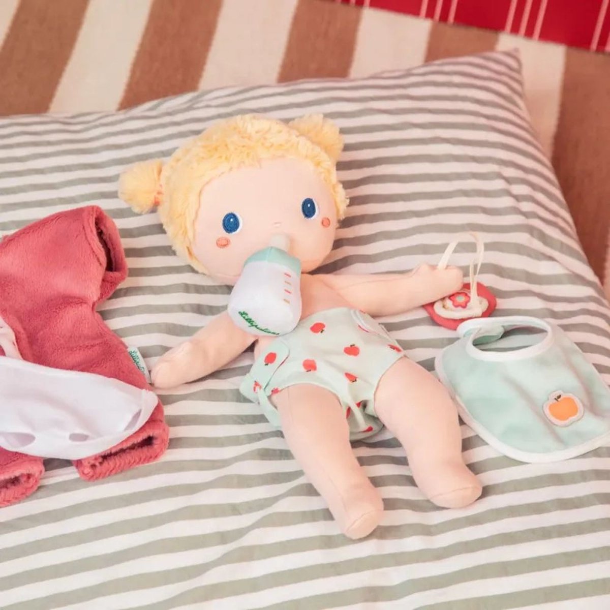 Set de 3 accessoires pour poupons bleu, LILLIPUTIENS