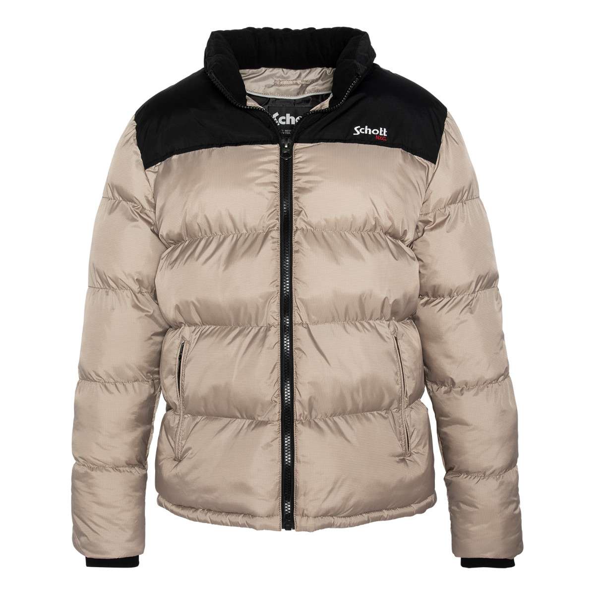 Doudoune beige, SCHOTT