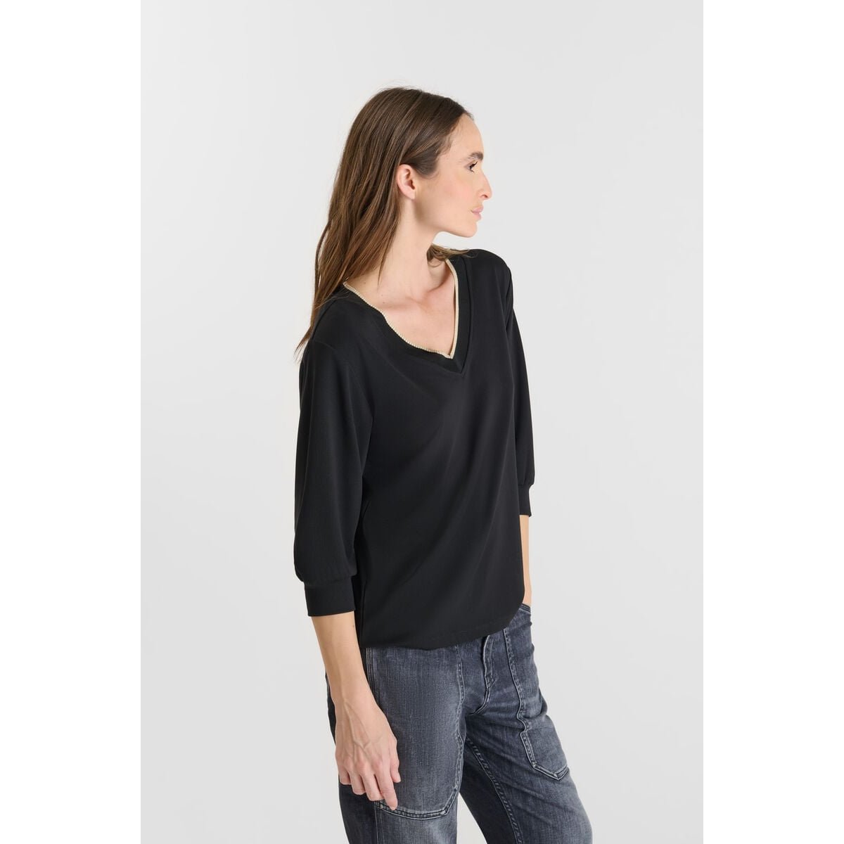Tee-Shirt TICKA black, LE TEMPS DES CERISES