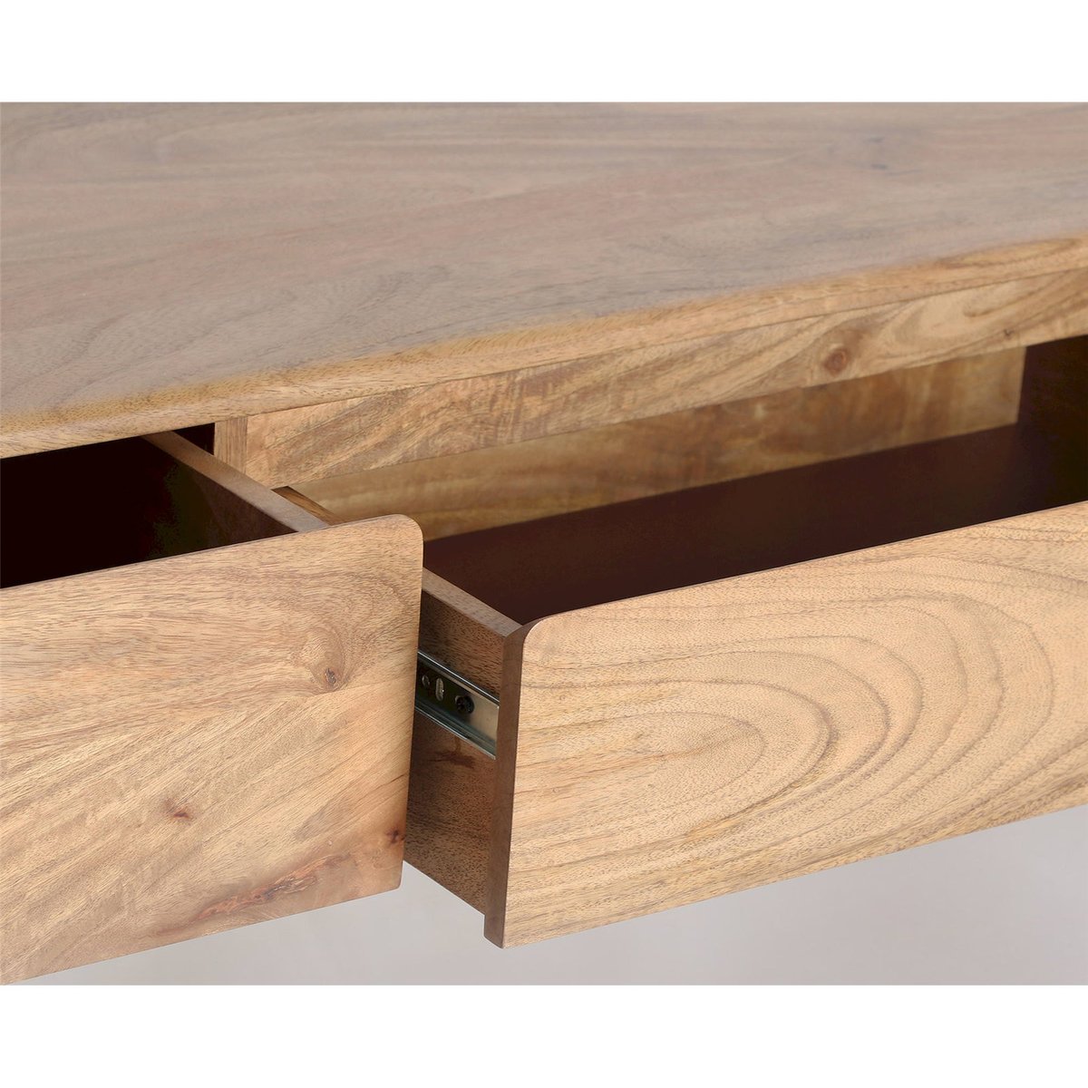 Meuble tv en manguier massif style scandinave bois de manguier marron naturel, RECOLLECTION