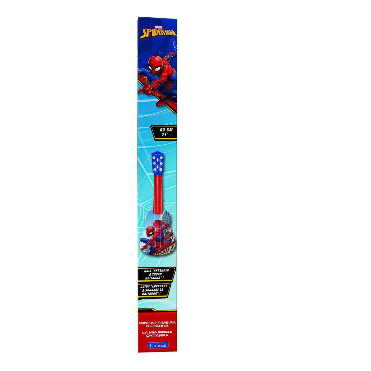 Ma Première Guitare Spider-Man bleu, LEXIBOOK
