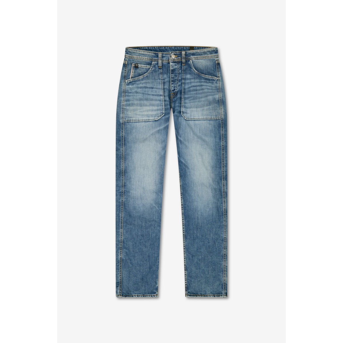 Jeans loose, large loose , longueur 34 blue, LE TEMPS DES CERISES