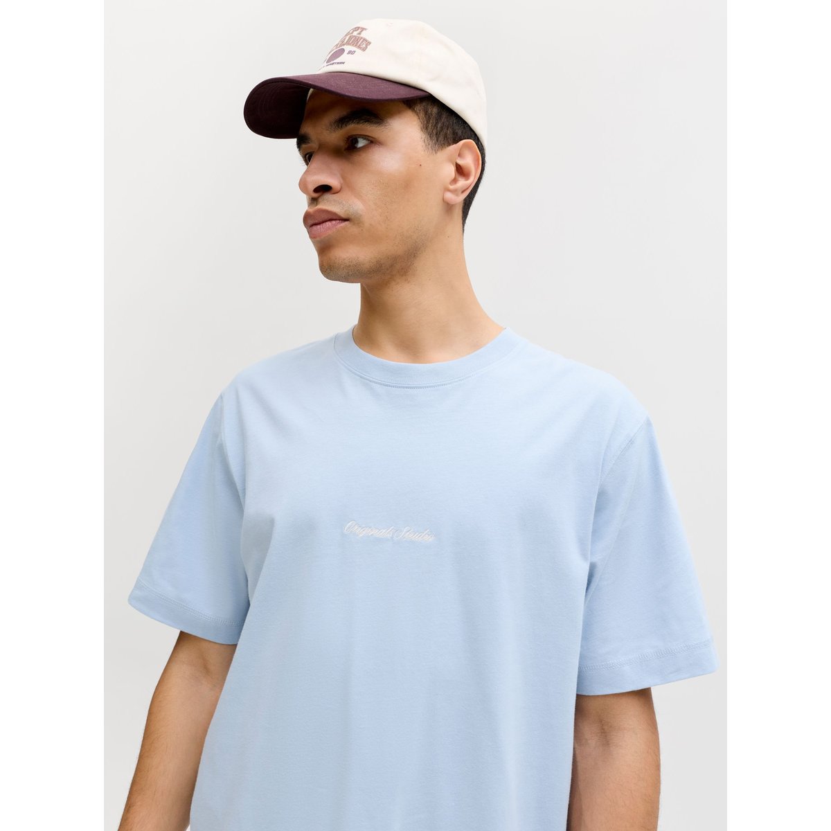 T-Shirt cashmere blue 1, JACK & JONES