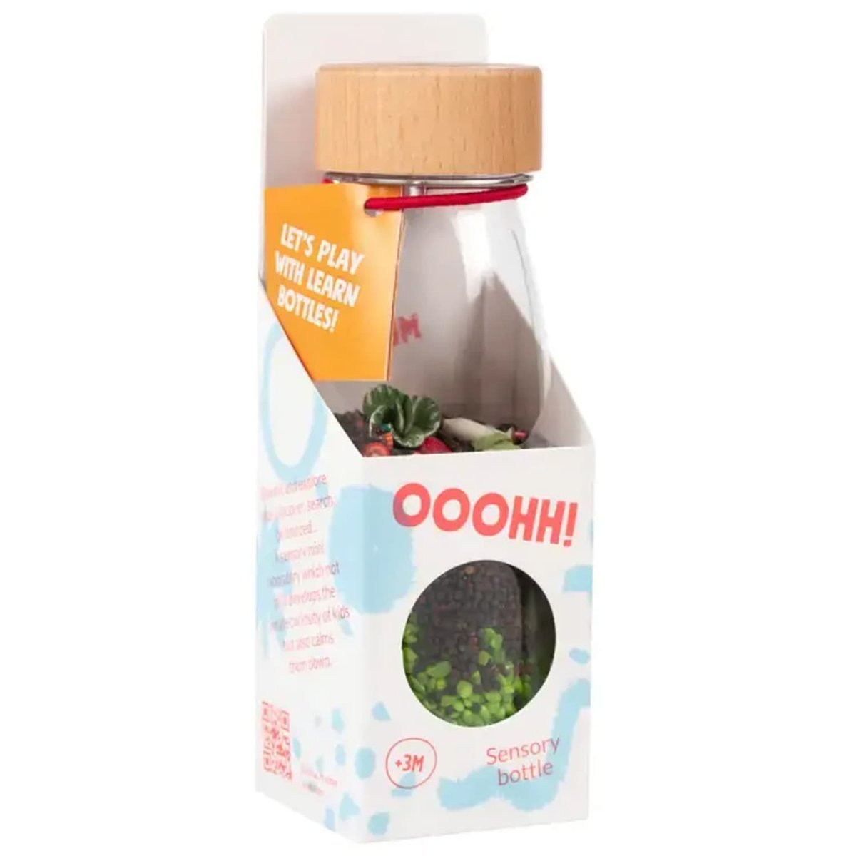 Bouteille sensorielle Légumes multicolore, PETIT BOUM