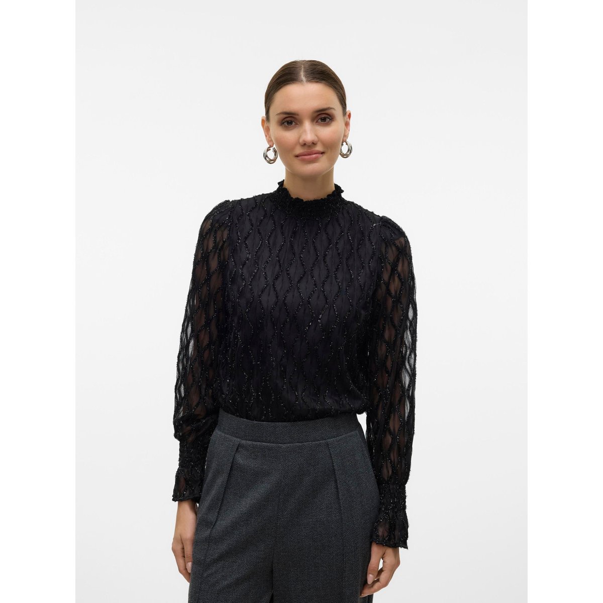 Blouse noire - black, VERO MODA
