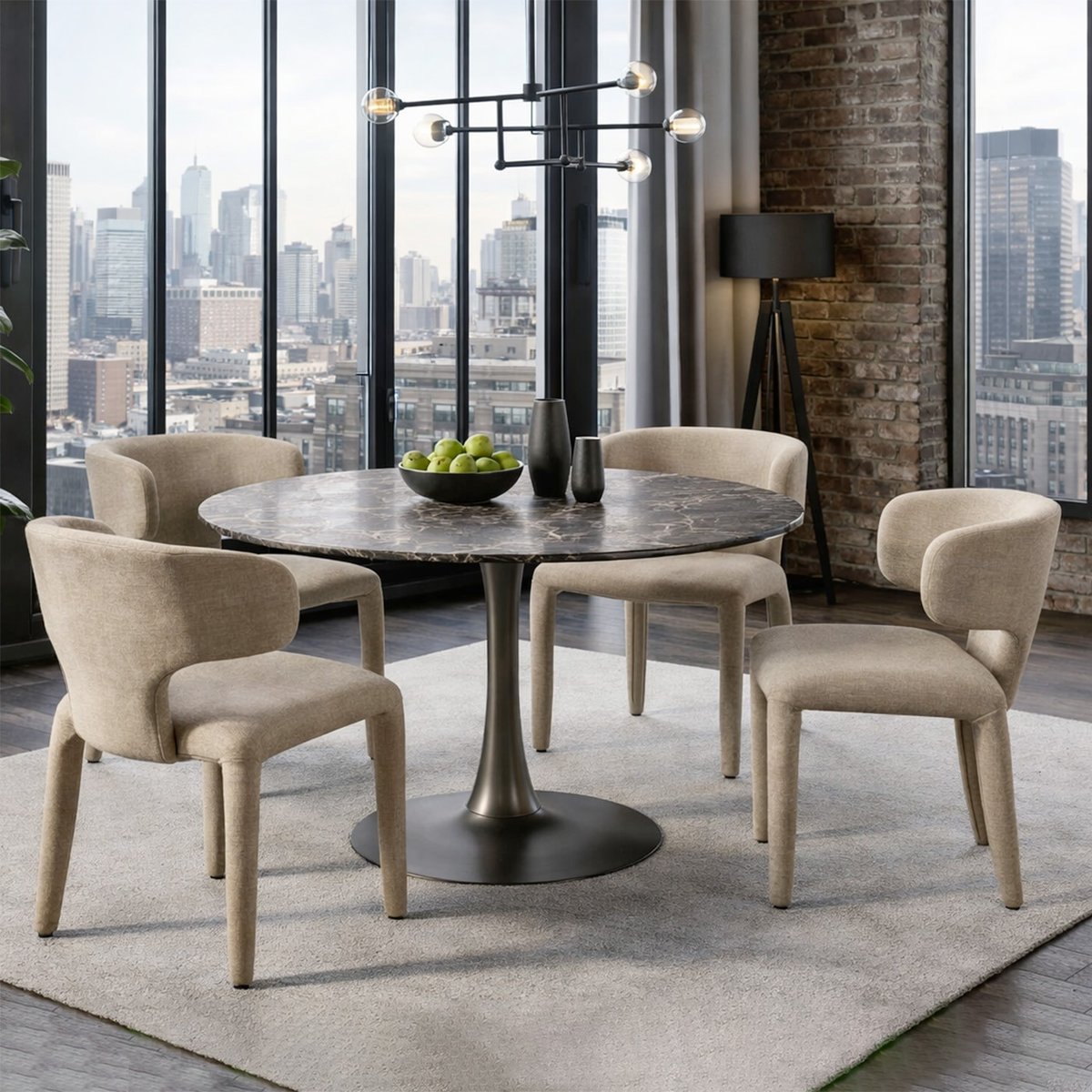 Chaise, TOBI beige, KARE DESIGN