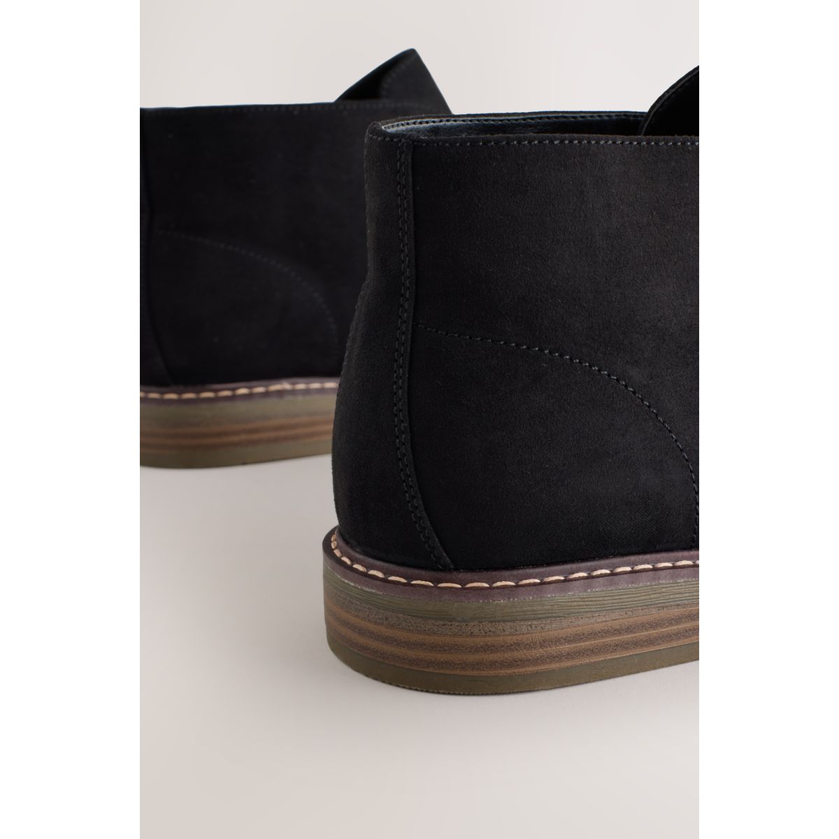 Bottines chukka noir, NEXT