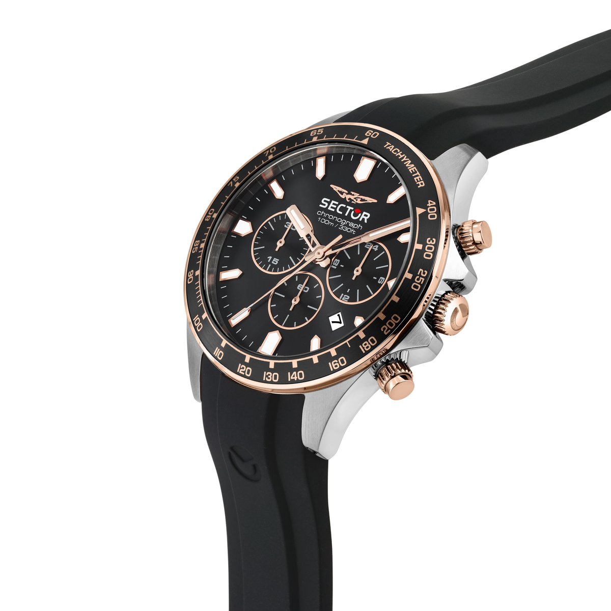 Montre-chronographe 230 noir, mat, SECTOR NO LIMITS