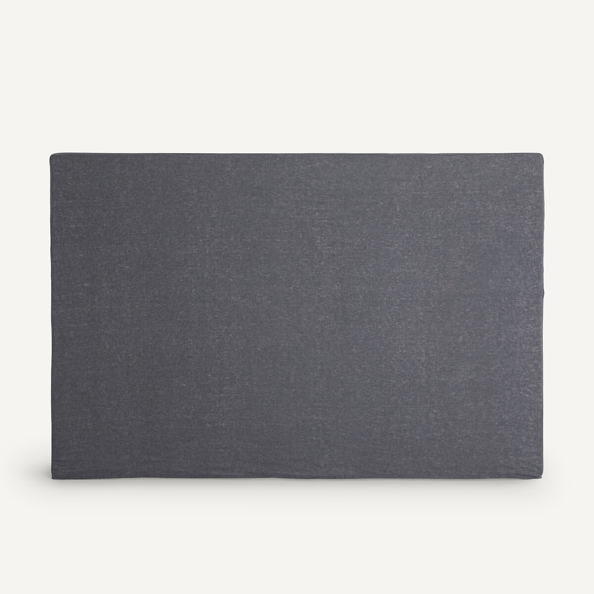 Housse tête de lit pur lin STADIA hauteur 120 cm gris éléphant, AM.PM