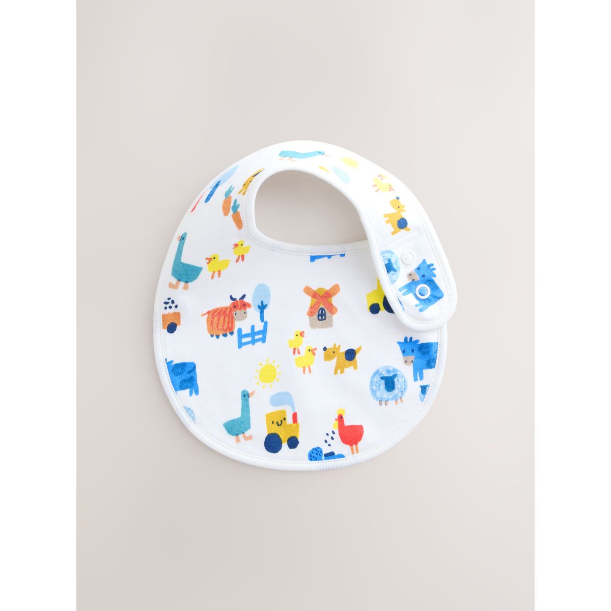Bavoir bébé, lot de 5 multi farm, NEXT