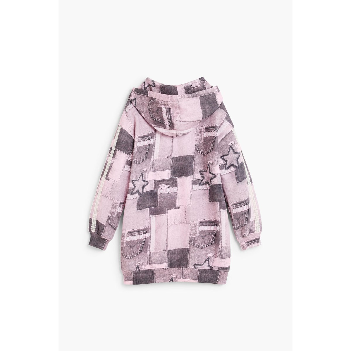 Robe-sweat étoile rouge, DESIGUAL