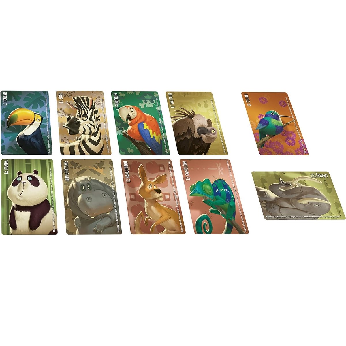 SIMILO : Animaux sauvages bleu, GIGAMIC