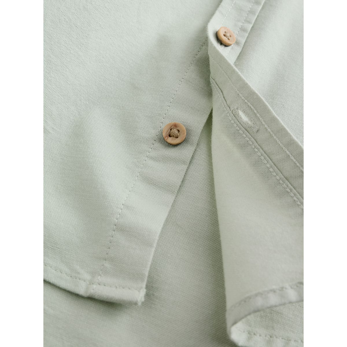 Chemise oxford à manches longues caractère vert, NEXT