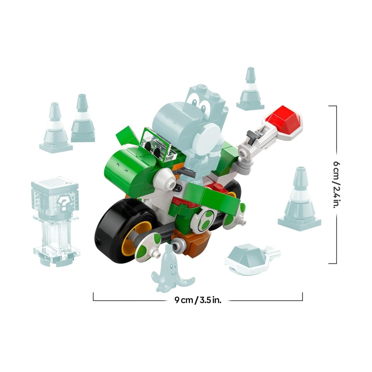 LEGO Super Mario - Mario Kart - Yoshimoto - 72031 multicolore, LEGO