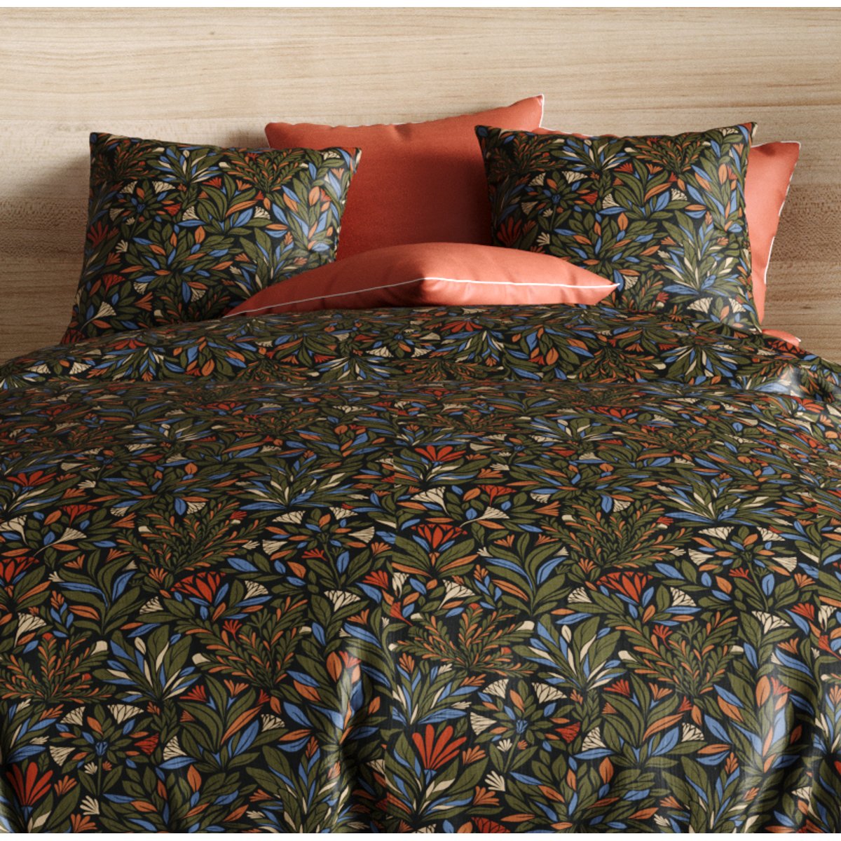 Housse de couette + taie Percale Boga bogota, EDEN