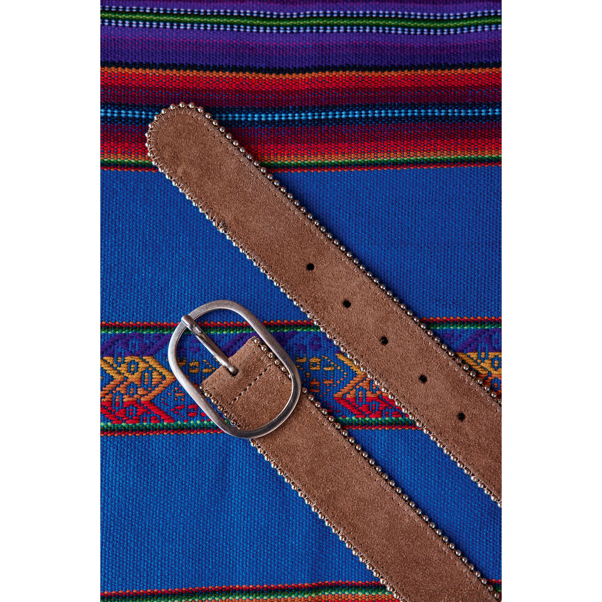 Ceinture en cuir JASMINE camel clair, Maison 123