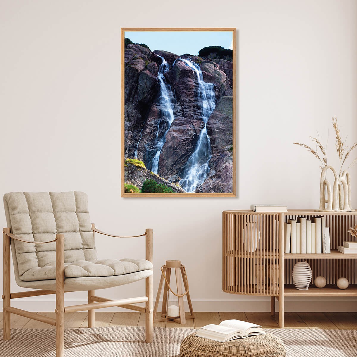 Tableau Mural Encadré Cascade NATURE ÉVASION tableaux encadrés, CEANOTHE