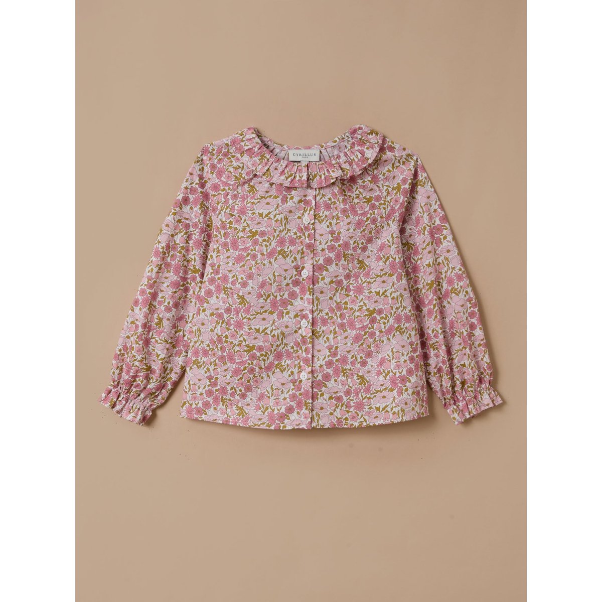 Chemise en tissu Liberty liberty poppy and daisy, CYRILLUS