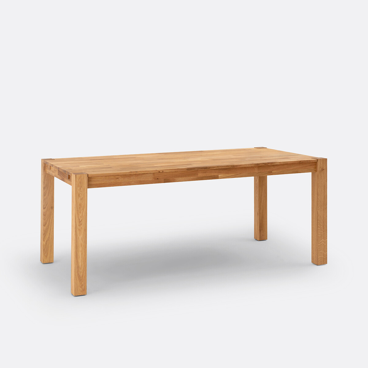 Mesa de jantar extensível em carvalho, 6 a 10 lugares, ADELITA carvalho, LA REDOUTE INTERIEURS