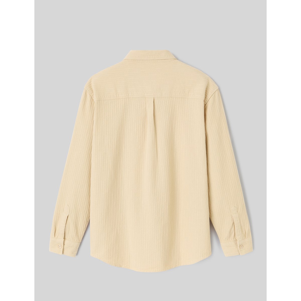 Surchemise reliéfée blanc cassé, BZB