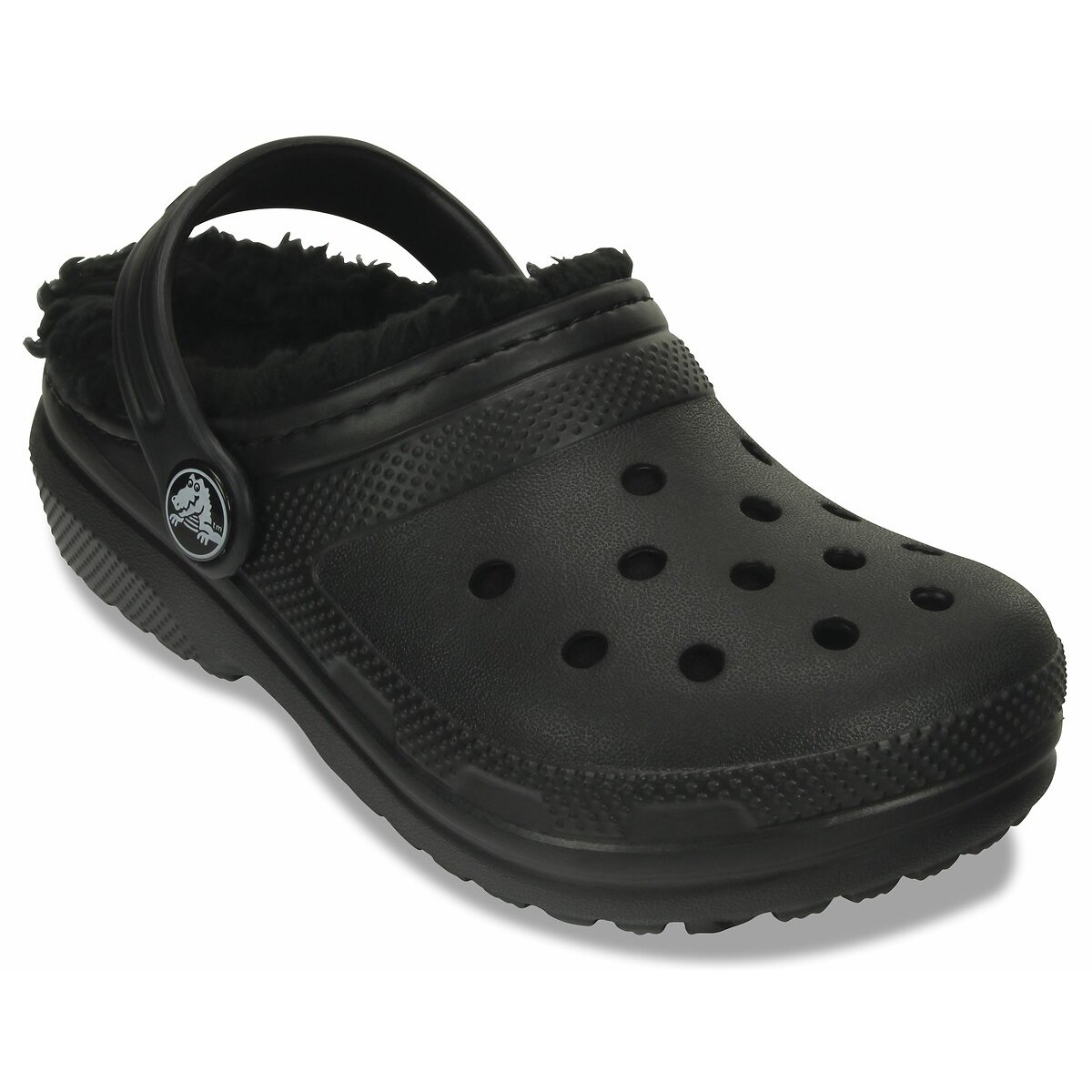 Sabots Classic fourrés T noir, CROCS