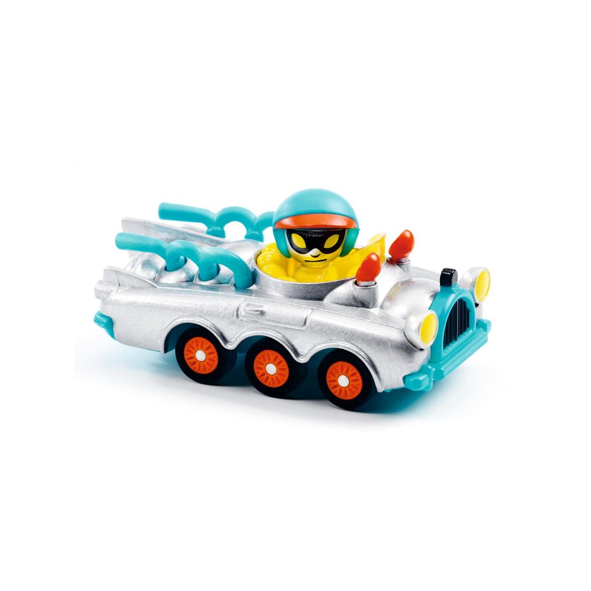 Voiture Crazy Motors Roller coaster couleur unique, DJECO