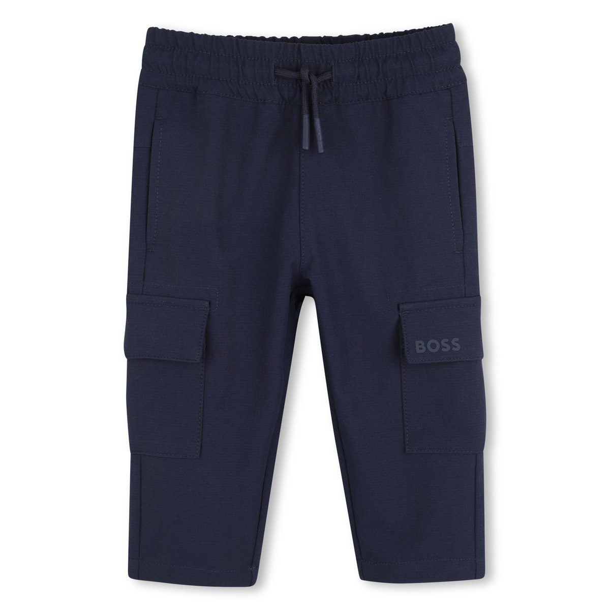 Pantalon cargo bleu cargo, BOSS KIDSWEAR