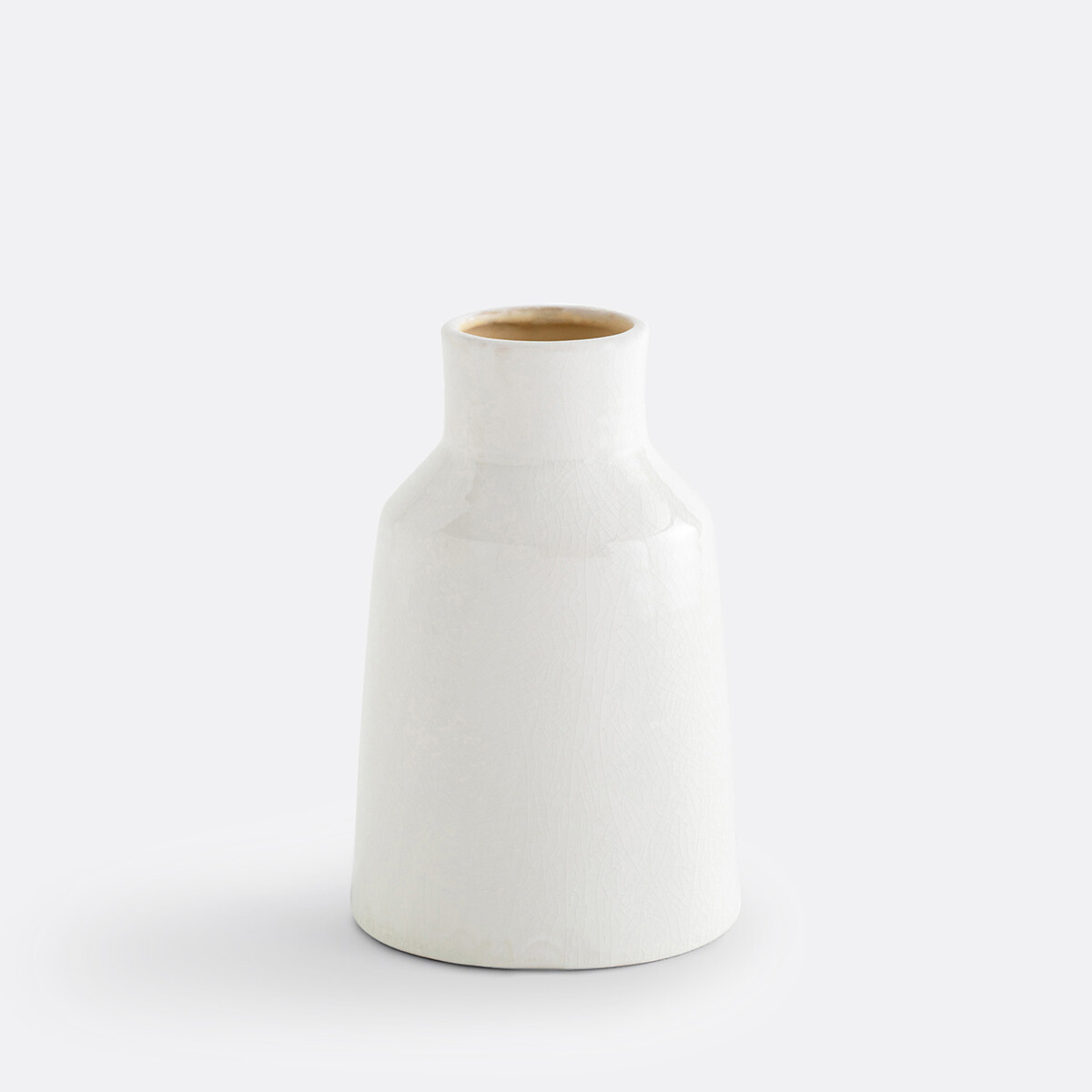 Pastela 23cm High Ceramic Vase white, LA REDOUTE INTERIEURS