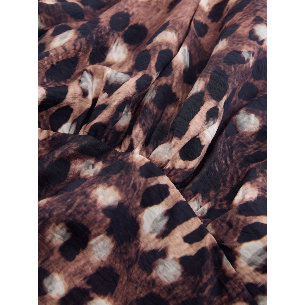 Mini-robe à manches bouffantes imprimé animal, NEXT