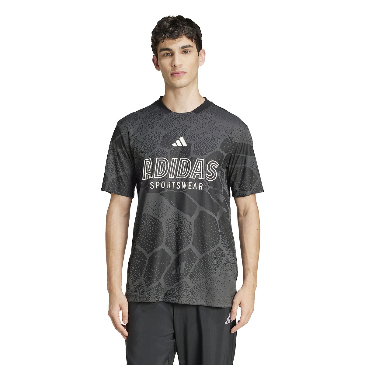 T-shirt manches courtes House Of Tiro noir, ADIDAS SPORTSWEAR