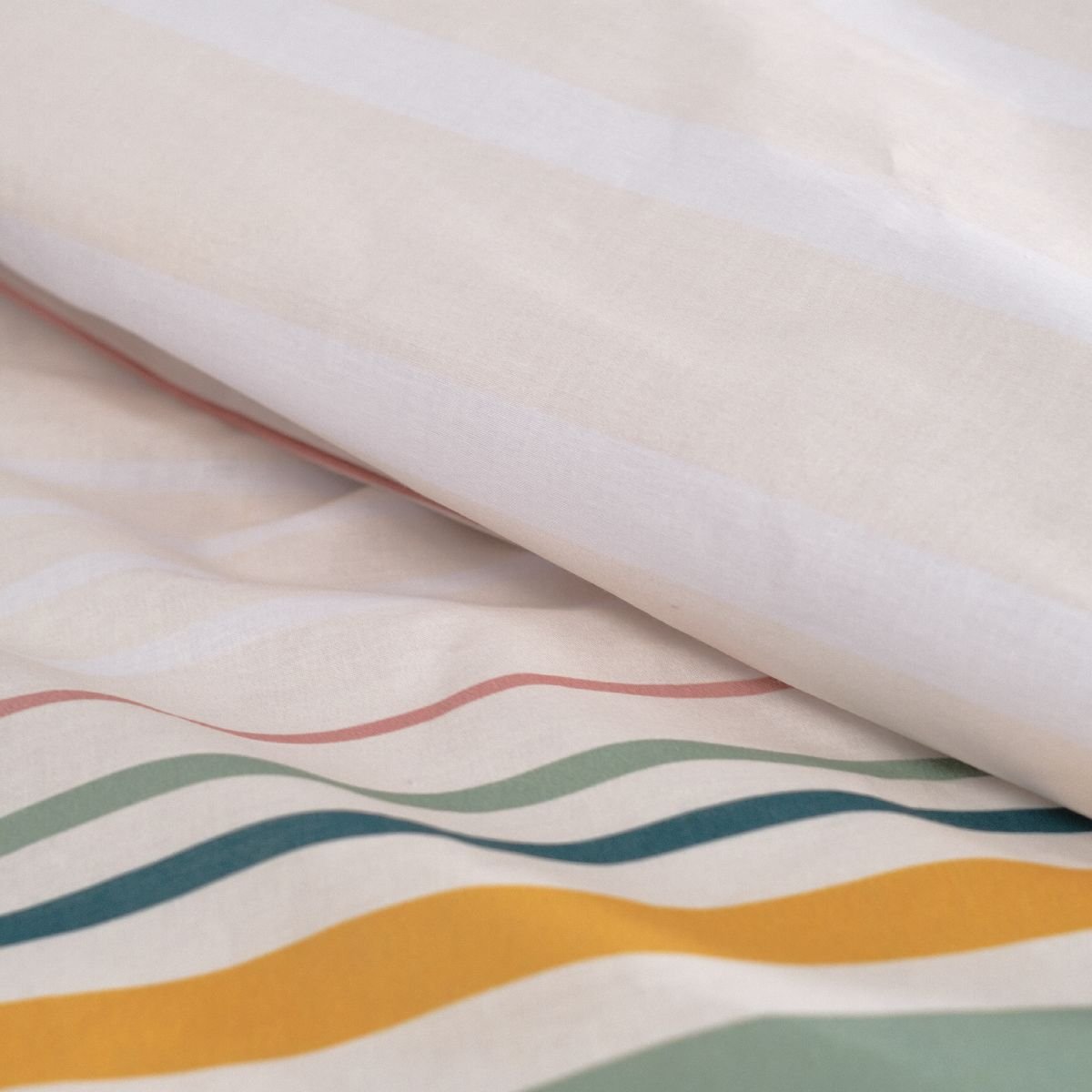 Parure de lit SUNSHINE ROMANE blanc, TODAY