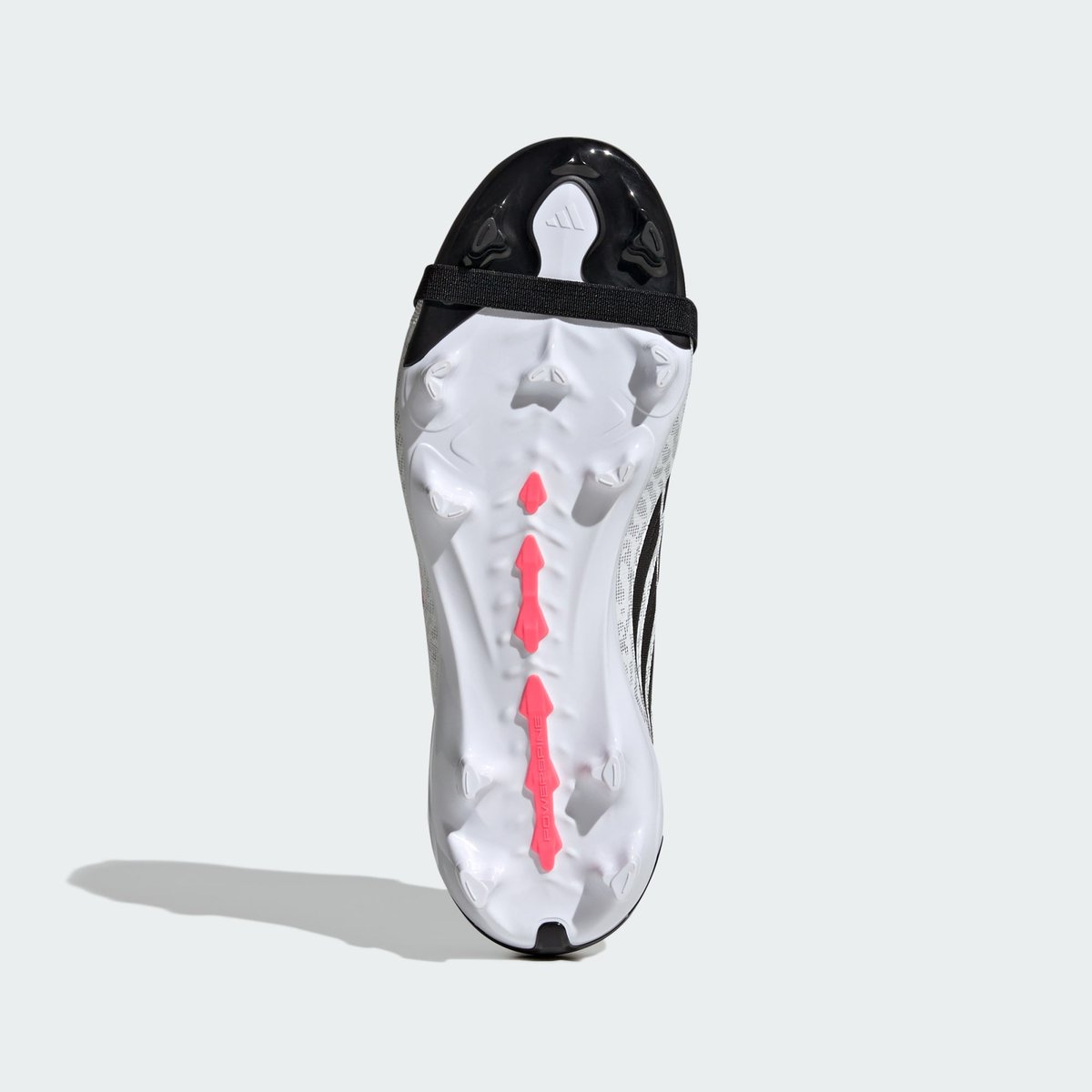 Chaussure De Football Languette Rabattue Predator League Terrain Souple Enfants cloud white / solar turbo / core black, adidas Performance