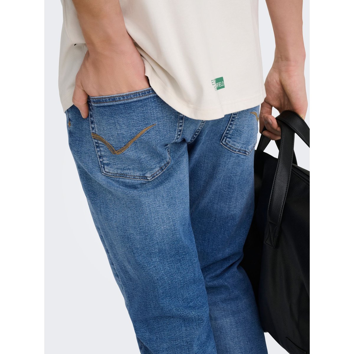 Coupe Regular light medium blue denim, ONLY & SONS