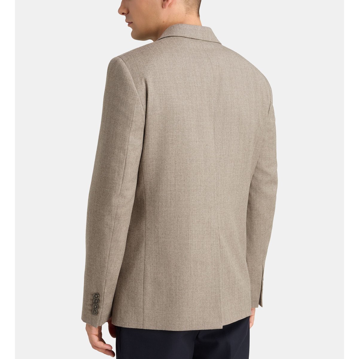 Veste de costume balli flanelle beige, COMPTOIR GL