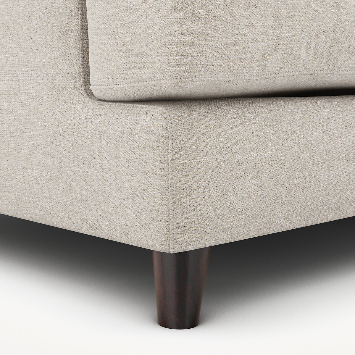 3- oder 4-Sitzer-Sofa, aus meliertem Leinen, ALWINE elfenbein, AM.PM