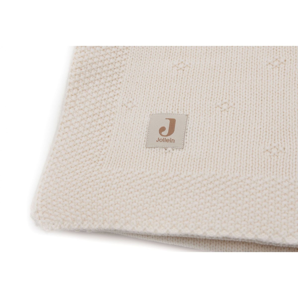 Couverture en tricot ecru, JOLLEIN