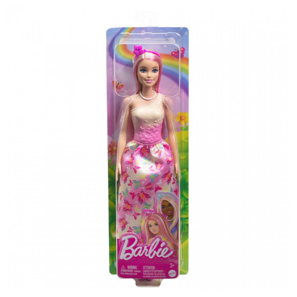 Poupées sirènes avec cheveux fantaisie rose, MATTEL