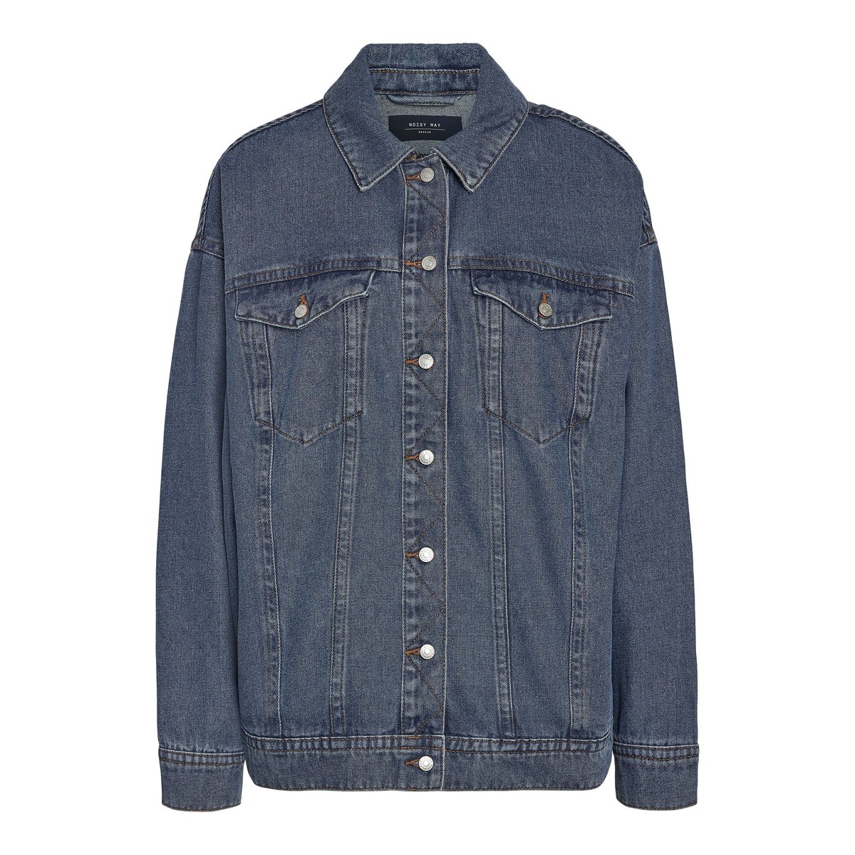 Veste En Jean bleu - dark blue denim1, NOISY MAY