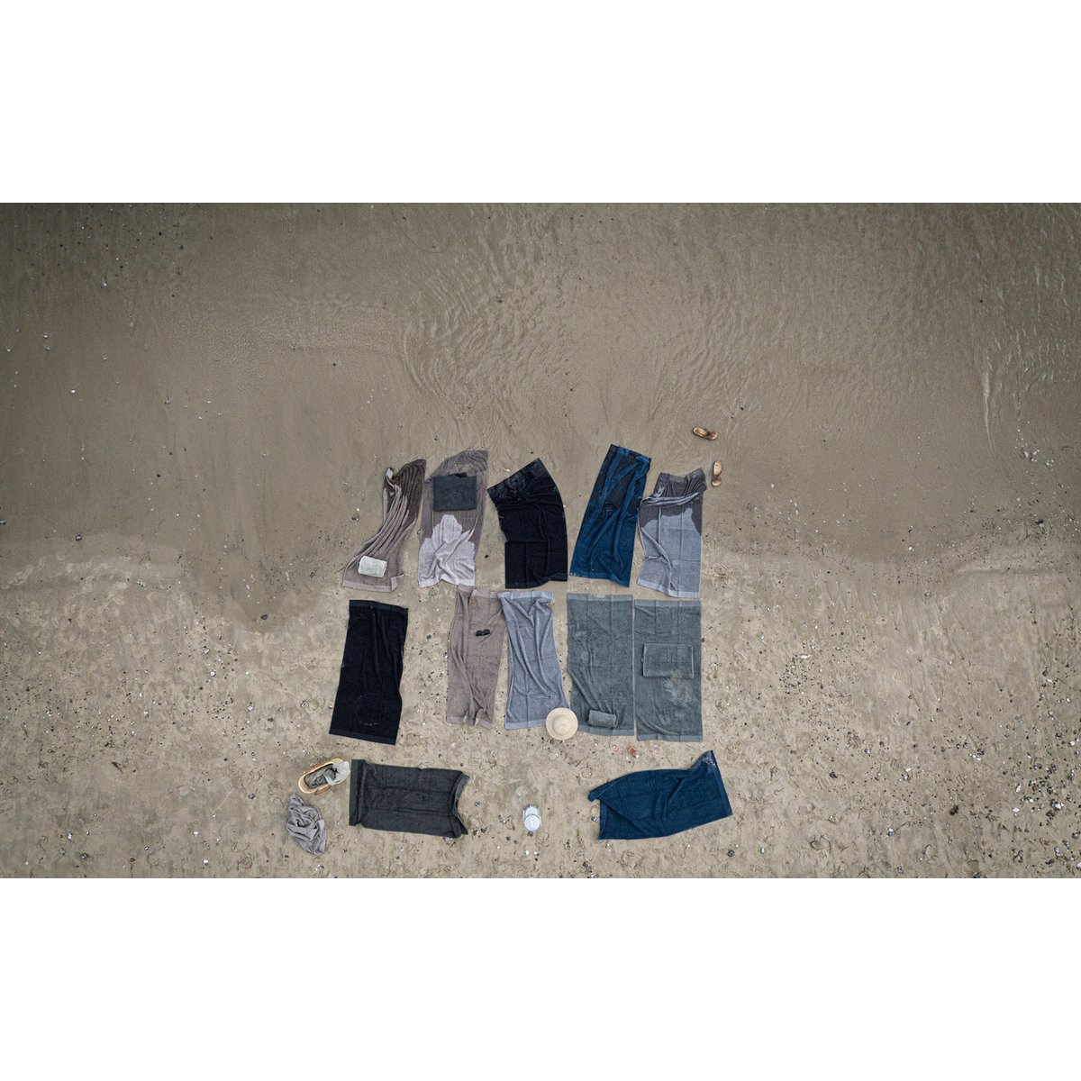 Serviette de bain CLASSIC gris, ZONE DENMARK