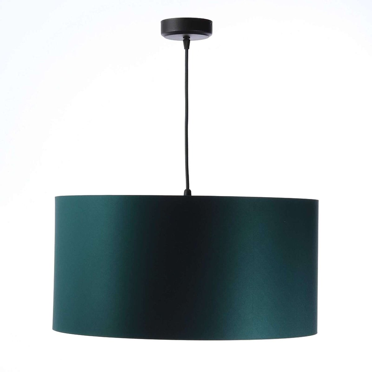 Suspension en tissu, GLAM vert bouteille et intérieur marron cuivré, BPS KONCEPT