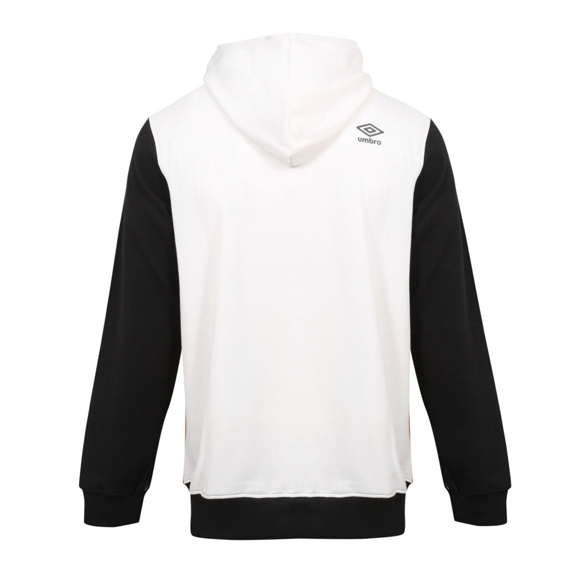 Sweat à capuche blanc/noir/orange, UMBRO