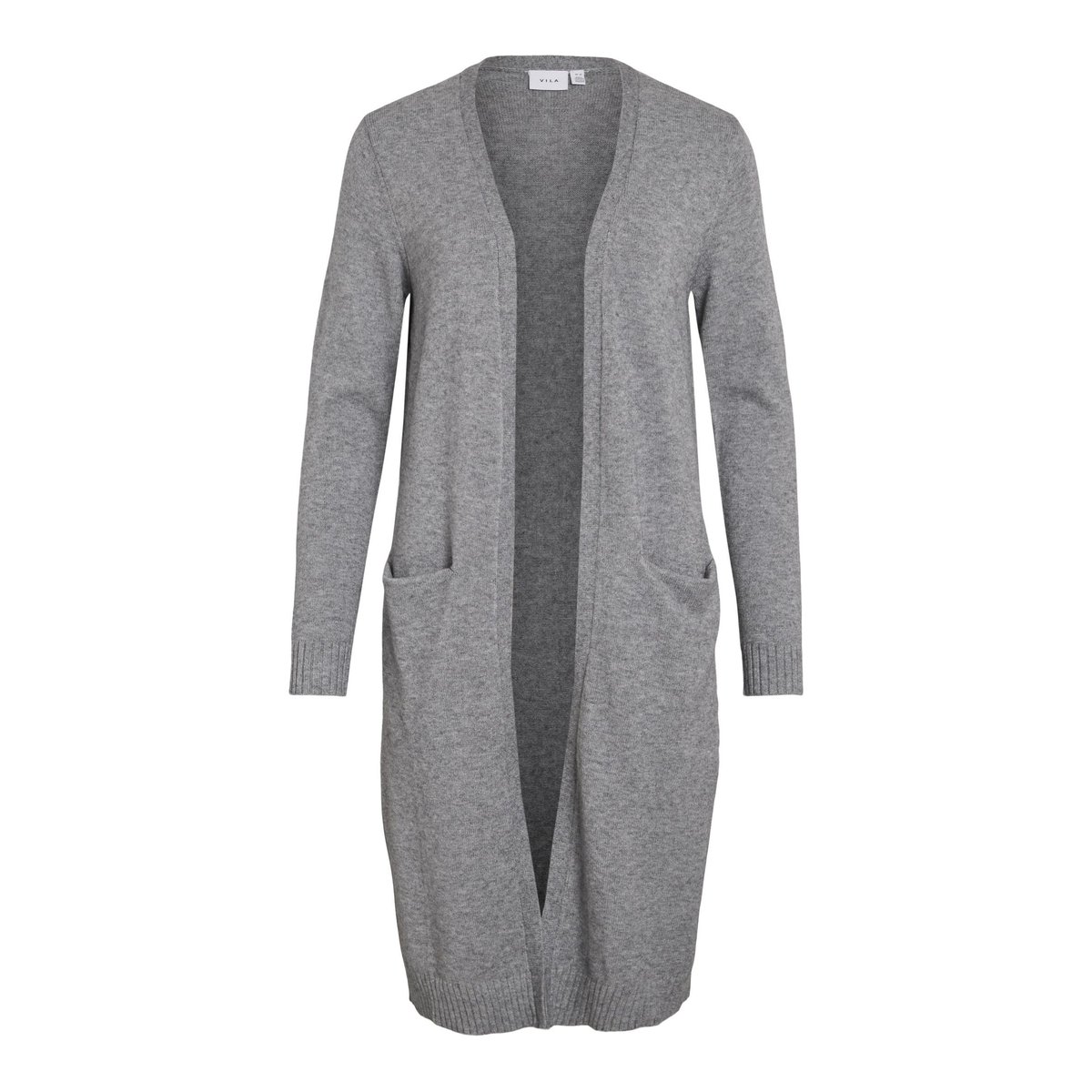 Cardigan En Maille medium grey melange, VILA