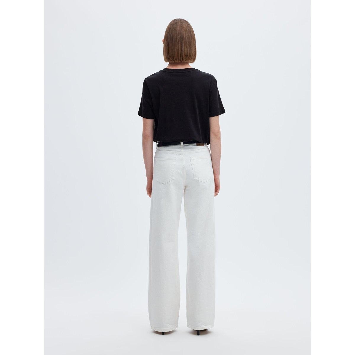 T-Shirt noir - black, SELECTED